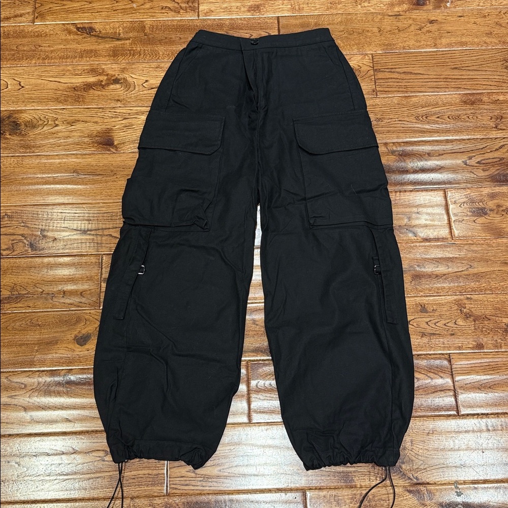Black Cargo Pants